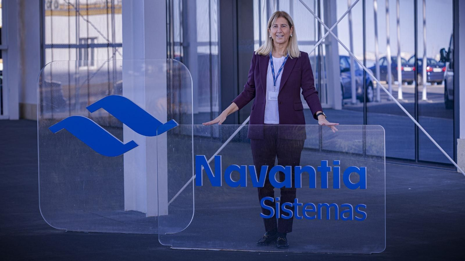 Sofía Honrubia, director de Navantia Sistemas, en el Centro de Excelencia de Sistemas Navales de San Fernando.