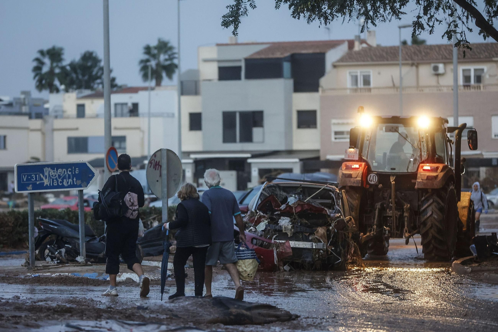 Las imágenes de las devastadoras consecuencias de la DANA en Valencia