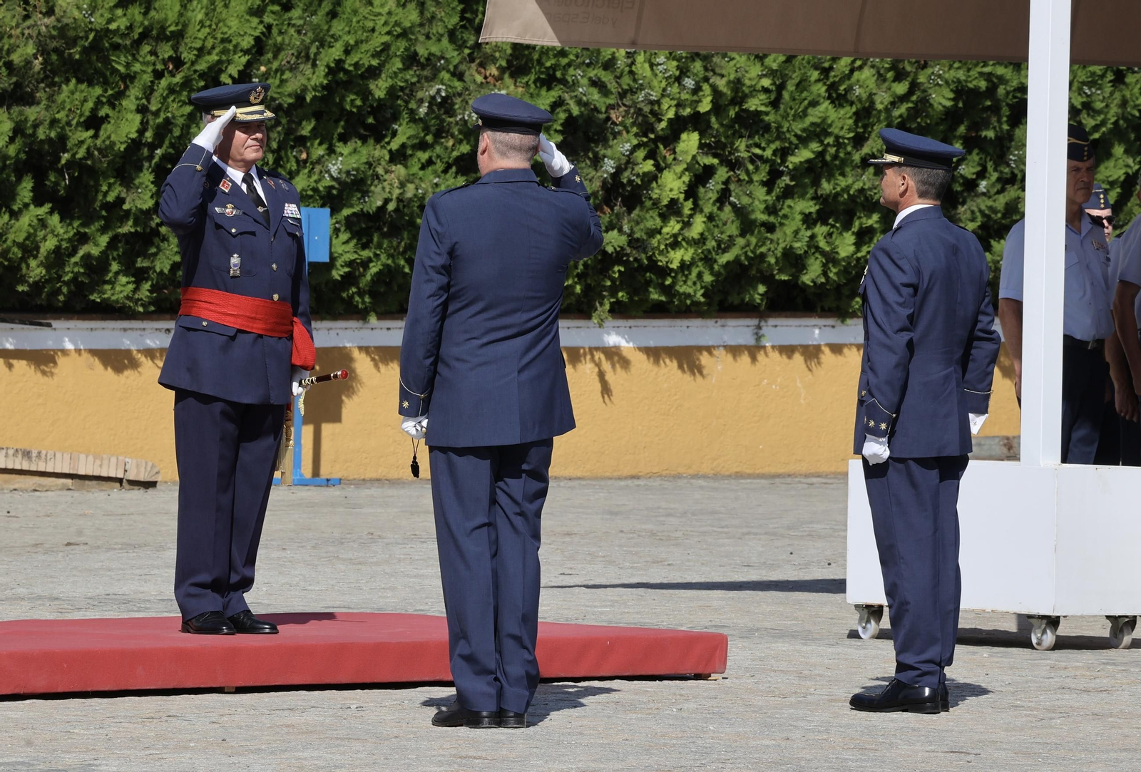 Toma de posesióndel coronel Luis Alberto Parallé