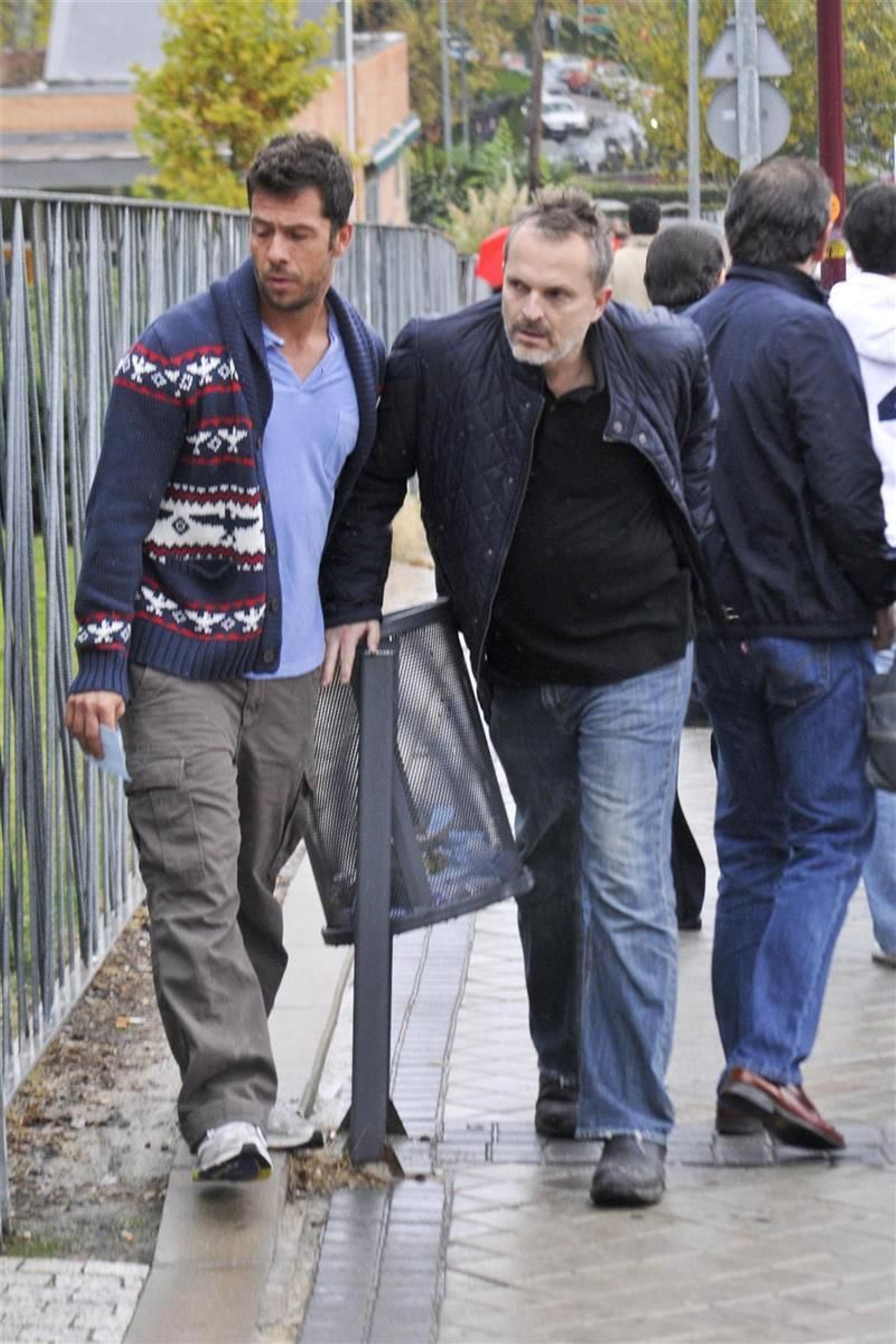 Con Nacho Palau, cuando aún estaban juntos.