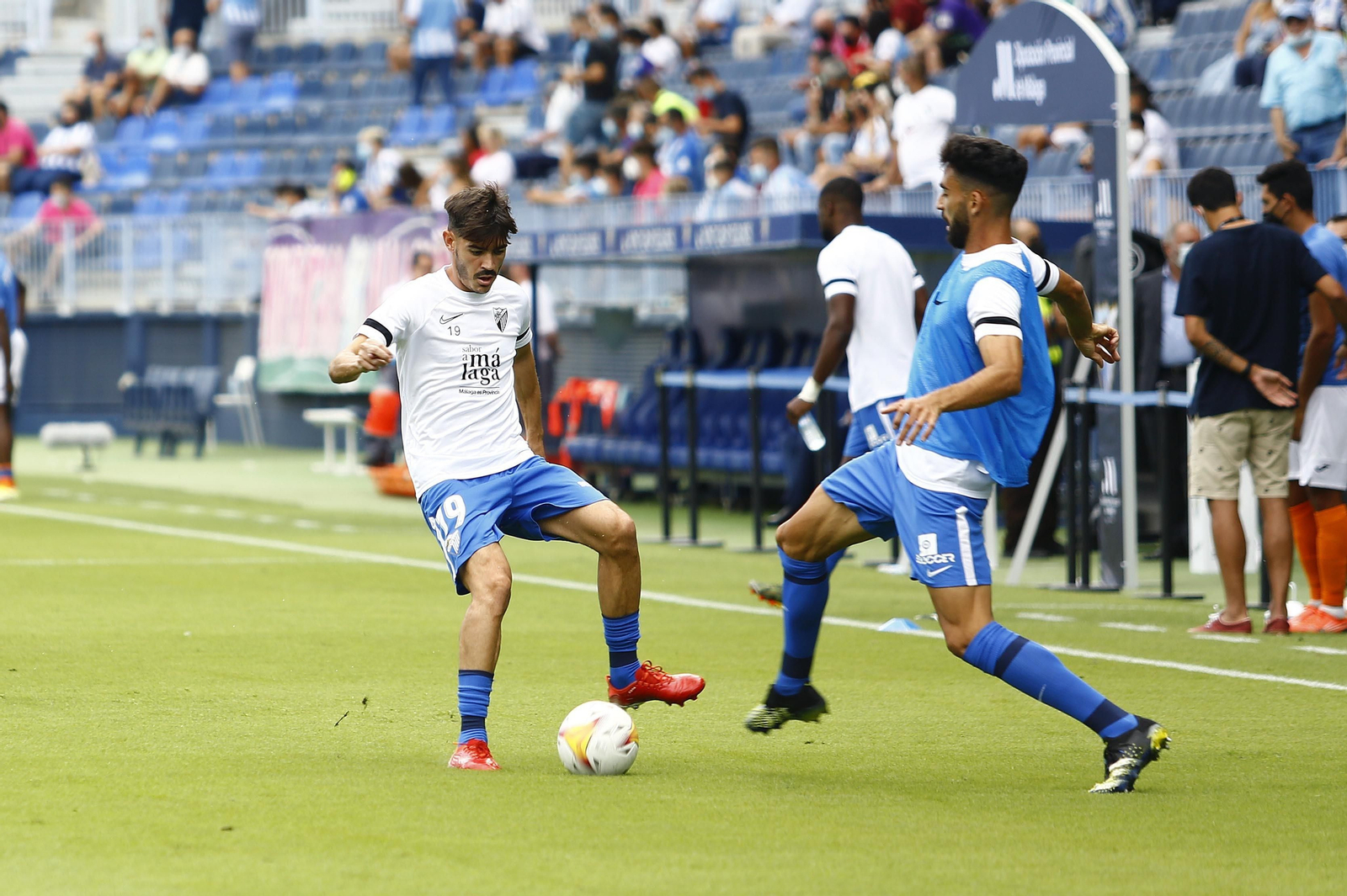Las fotos de la victoria del Málaga CF ante el Fuenlabrada