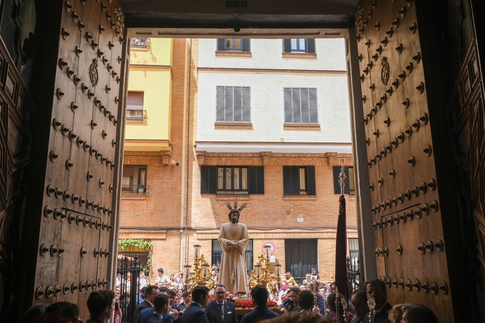 Traslado titulares Hdad. del Carmen a la Iglesia de los Terceros