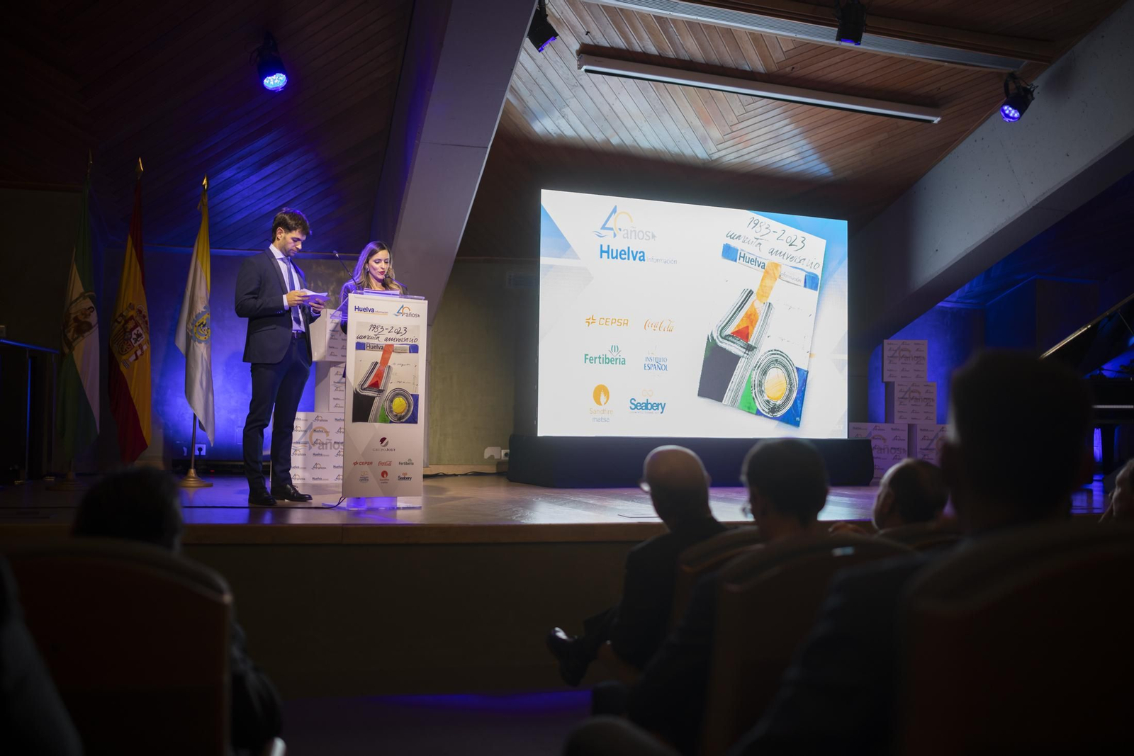 La gala del 40 aniversario de Huelva Información en imágenes