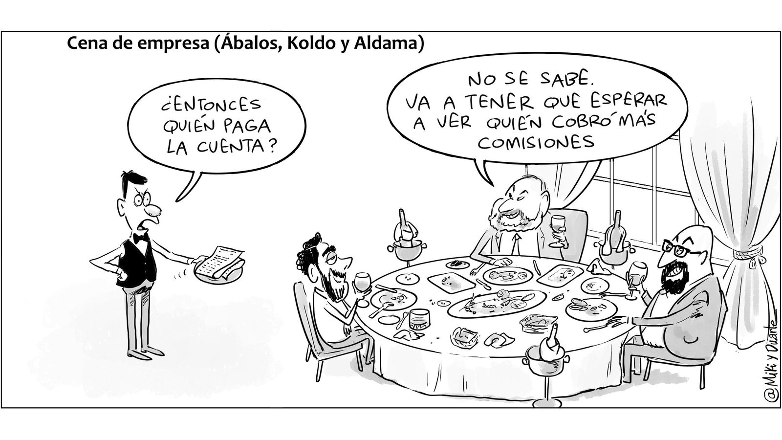 Cena de empresa