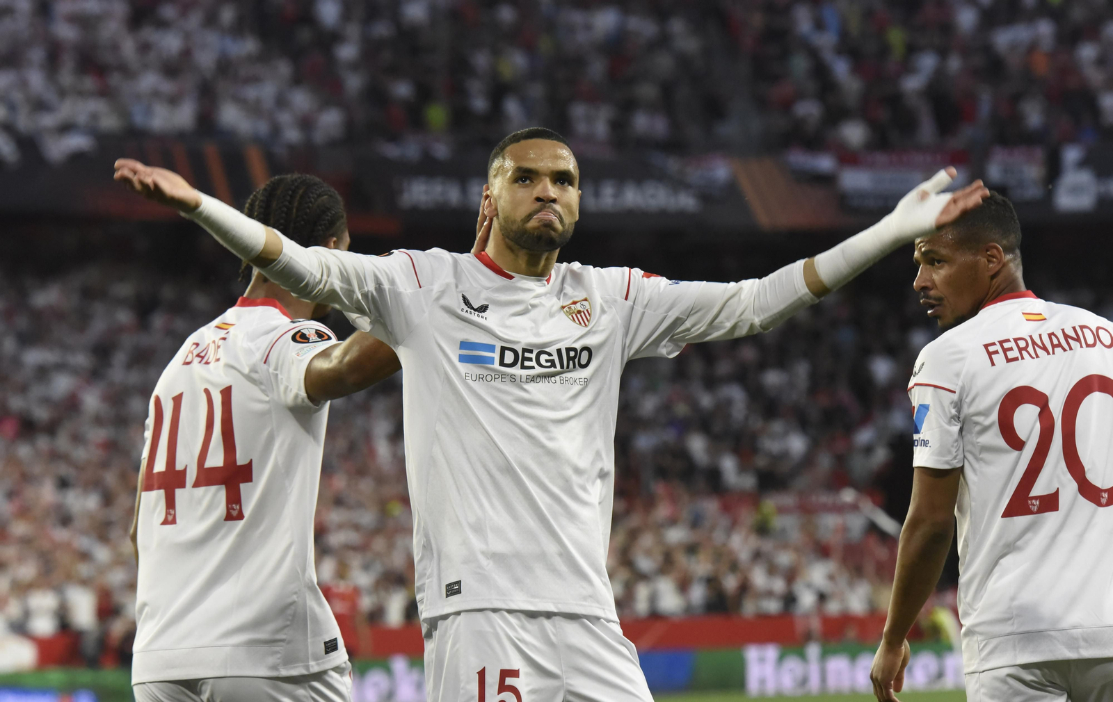 Las fotos del Sevilla-Manchester