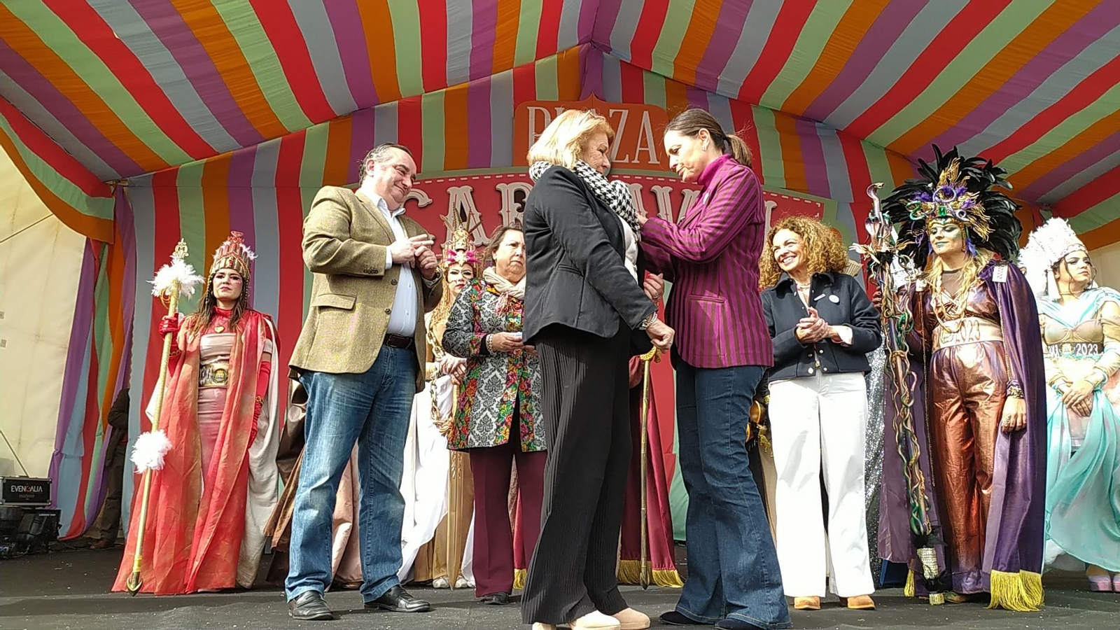 Así han sido las distinciones de las peñas en el primer domingo de Carnaval de San Fernando
