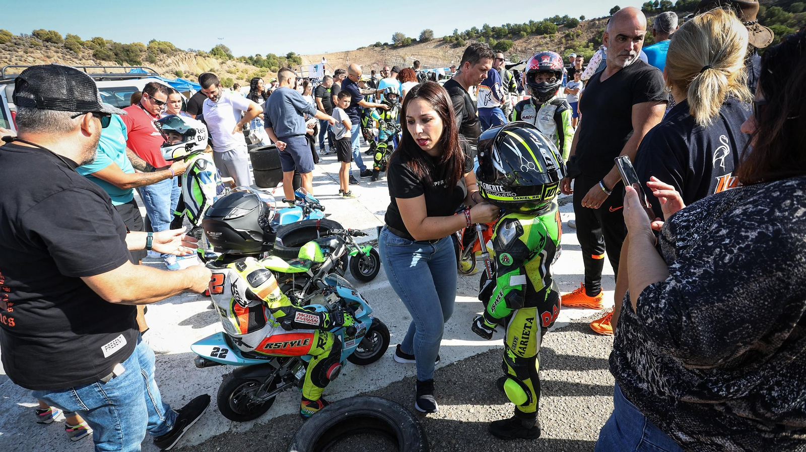 Éxito de la  II Gran Rodada Solidaria a favor de Diego y Valentina en Jerez