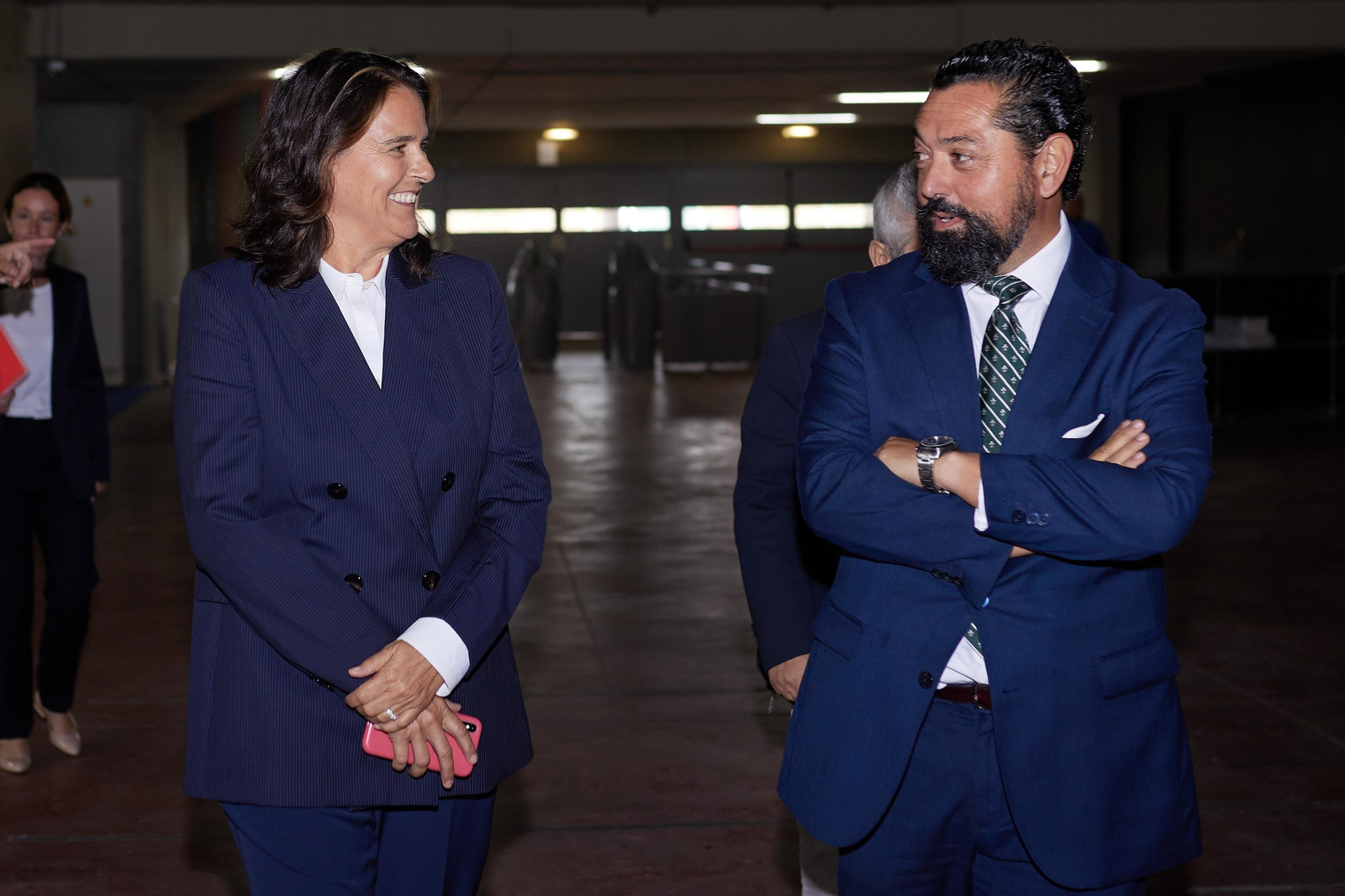 Las fotos del Estadio de la Cartuja para el tenis