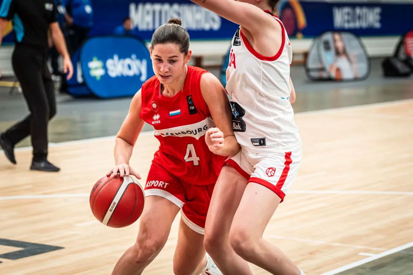 María Arrebola, a cuartos de final del Eurobasket sub 18