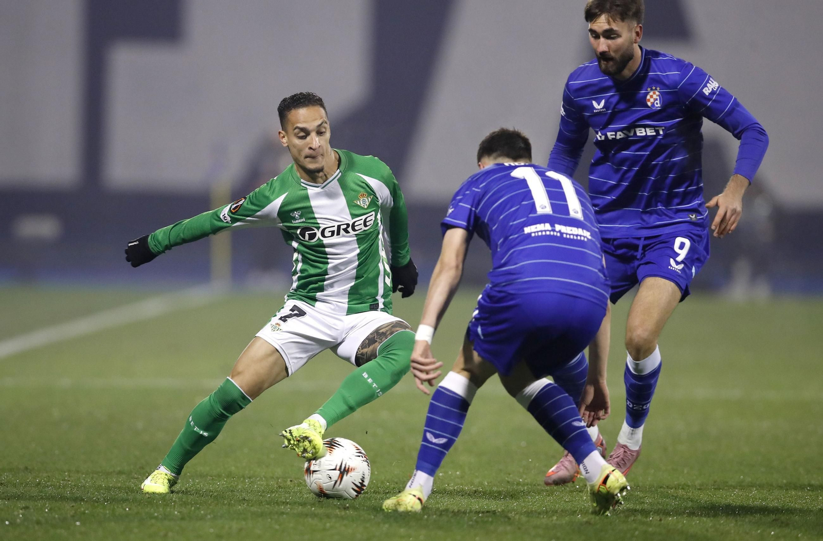 Las fotos del Dinamo de Zagreb-Betis