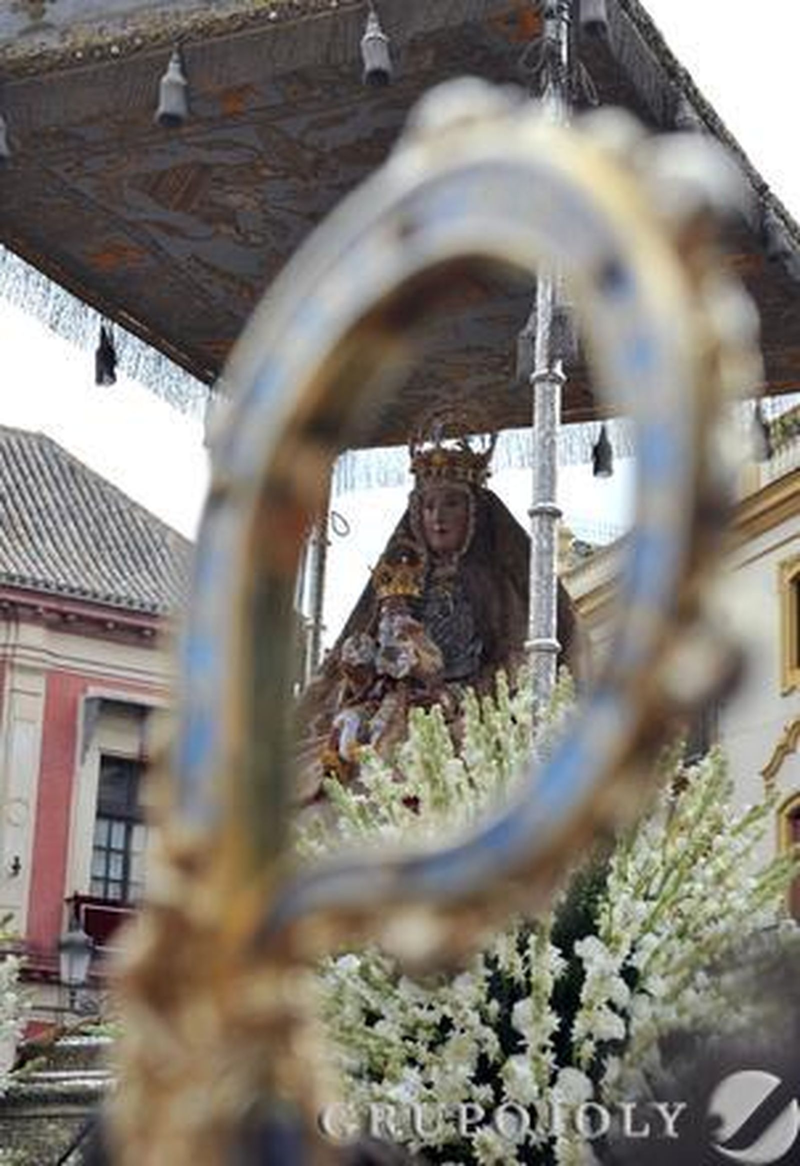 La Patrona de Sevilla. 

Foto: Juan Carlos Vázquez