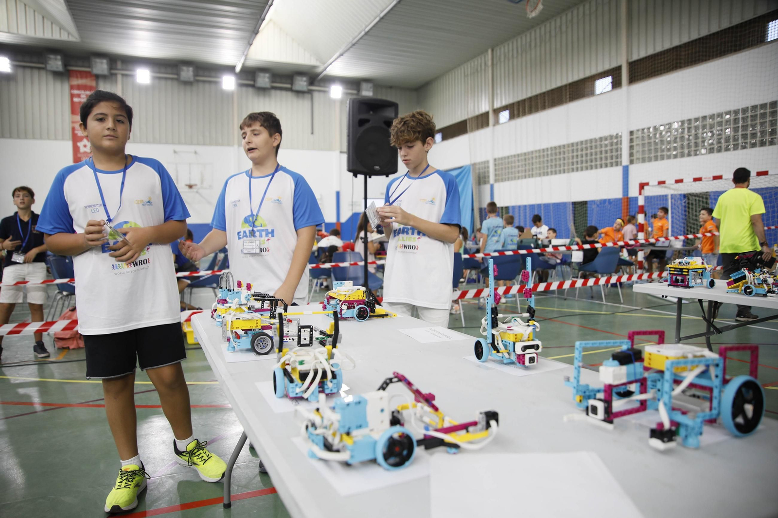 Las imágenes del World robot olympiad en Huércal de Almería