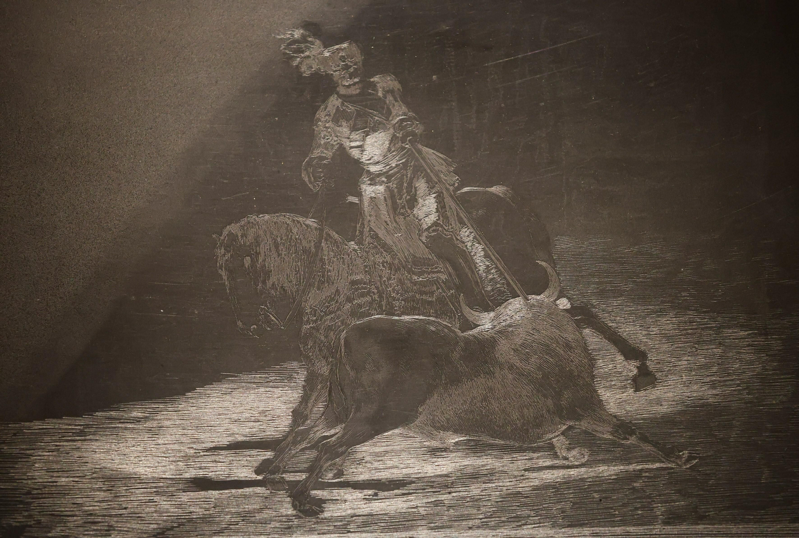 La exposición 'Goya/Picasso. Tauromaquias' del Centro Cultural Fundación Unicaja, en fotos