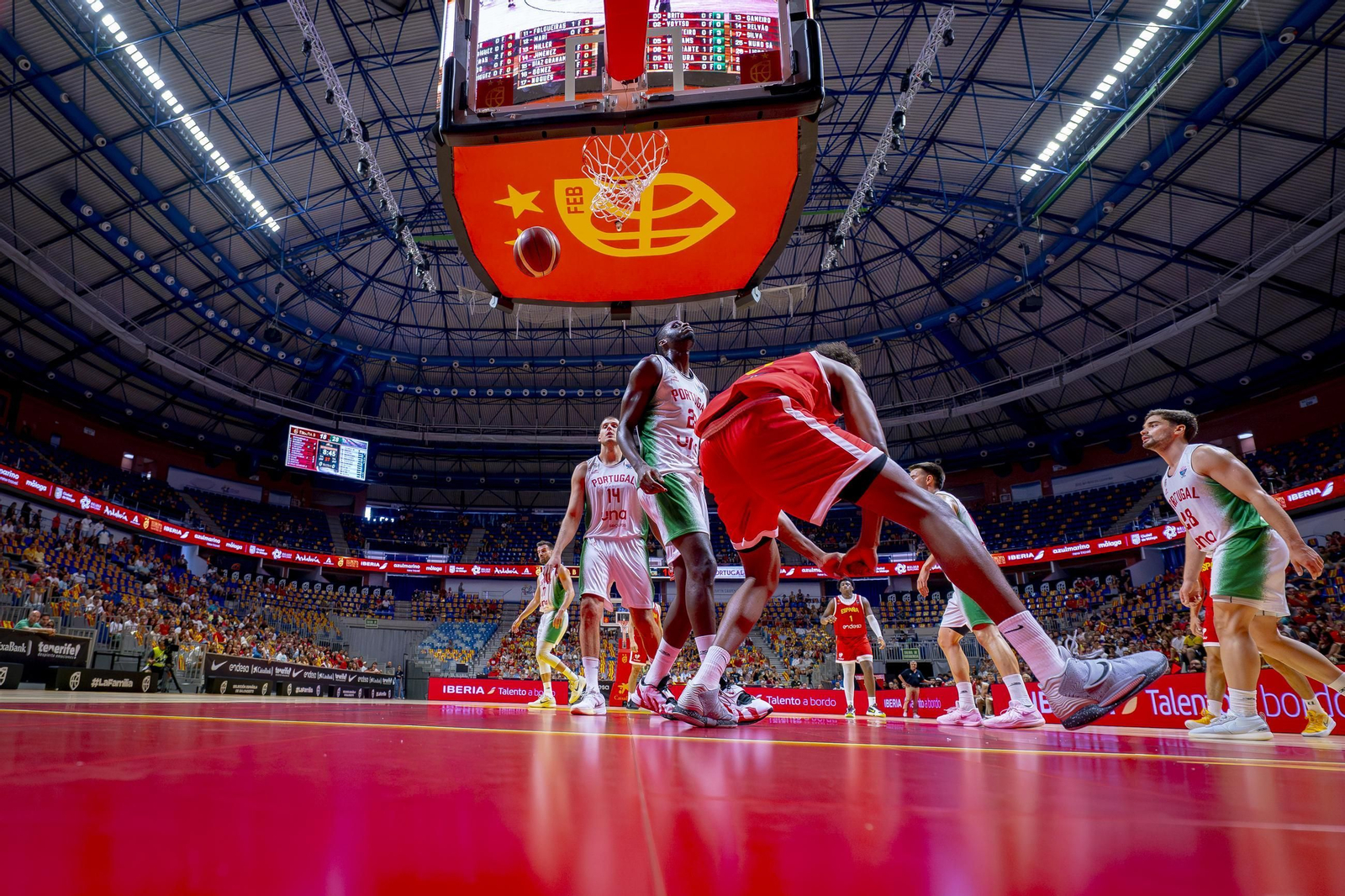 España B - Portugal en Málaga, en fotos