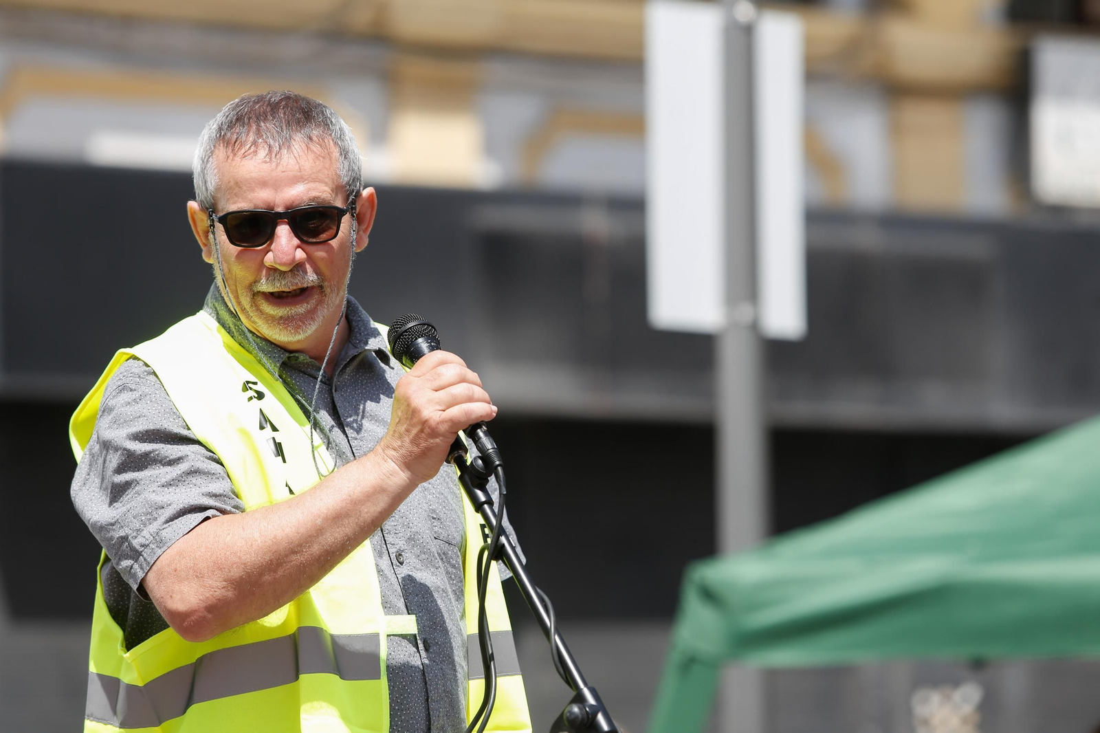 Las fotos de la concentración por los presos políticos saharauis en Algeciras