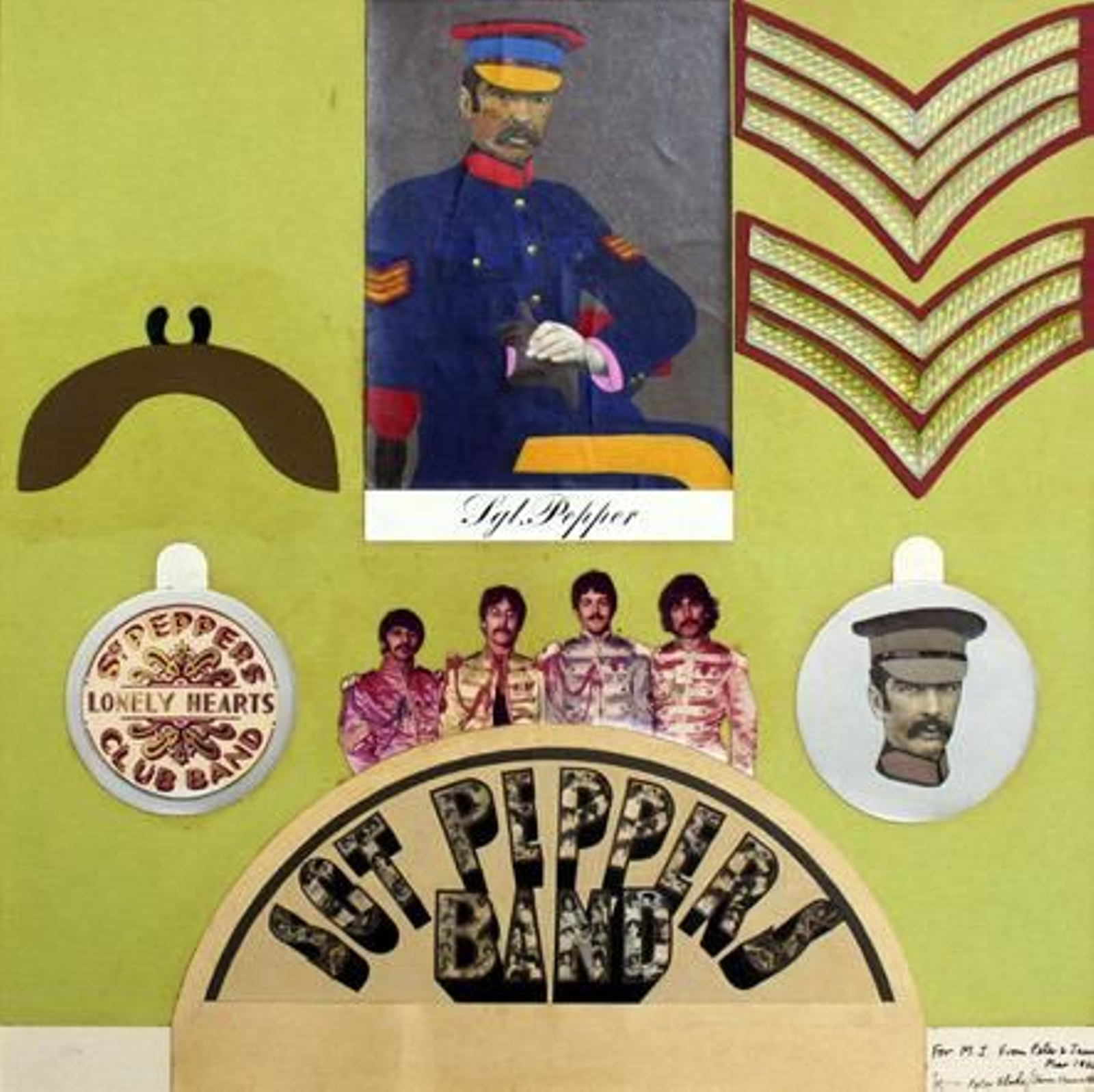 El collage original del 'Sgt Pepper's', a subasta en Londres