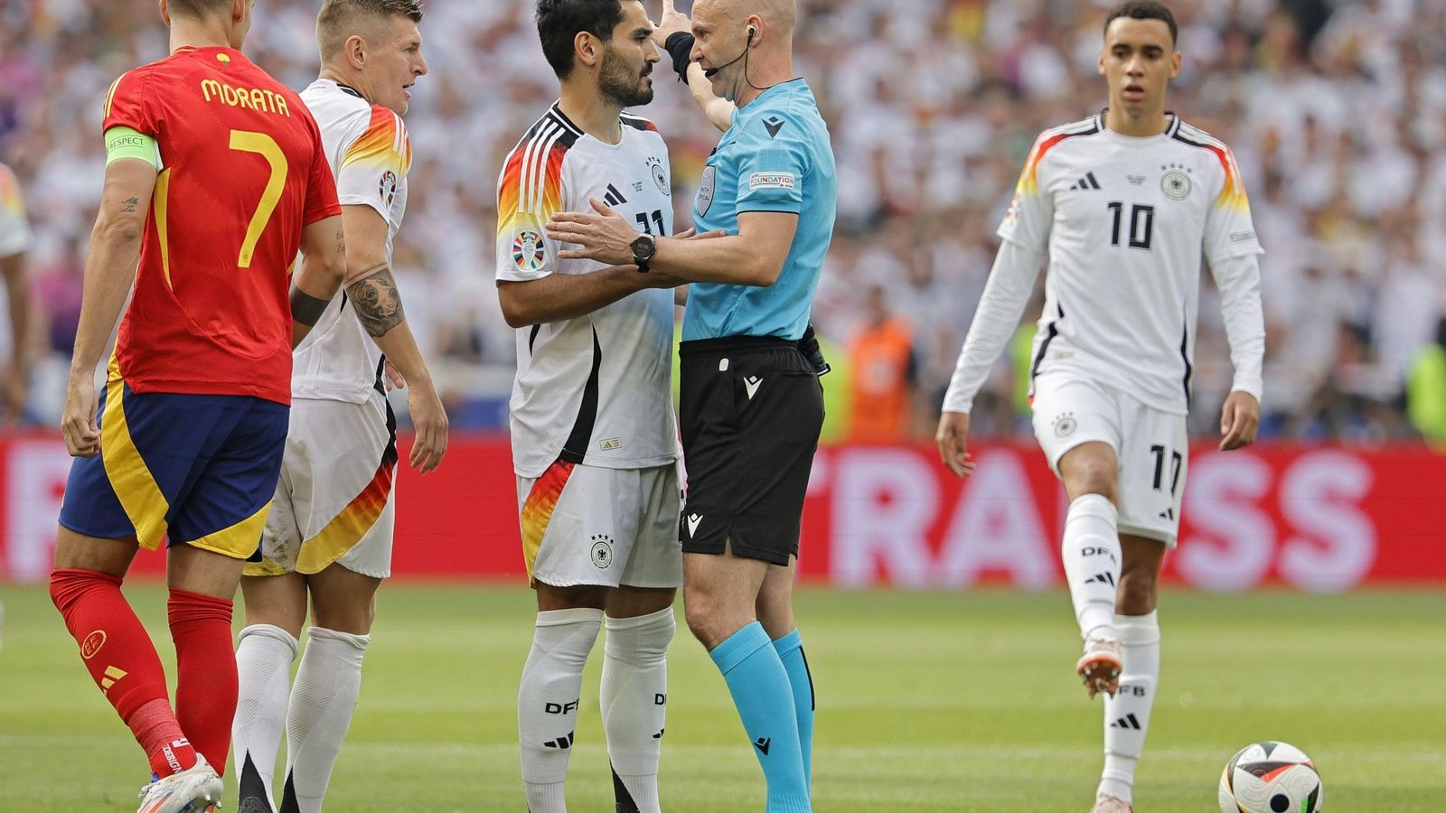 Las mejores fotos del España - Alemania