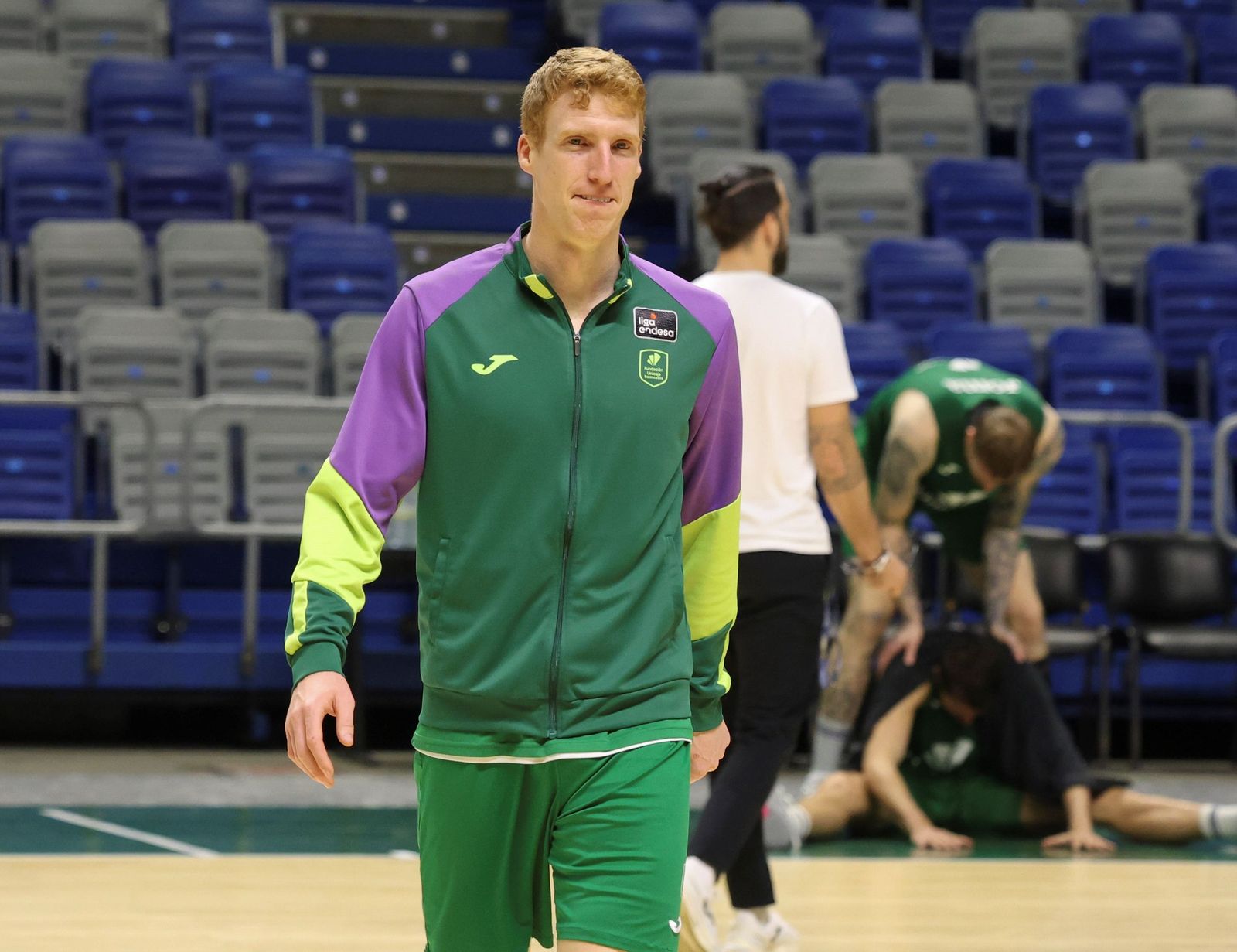 Último entrenamiento en Málaga antes de viajar a la Copa
