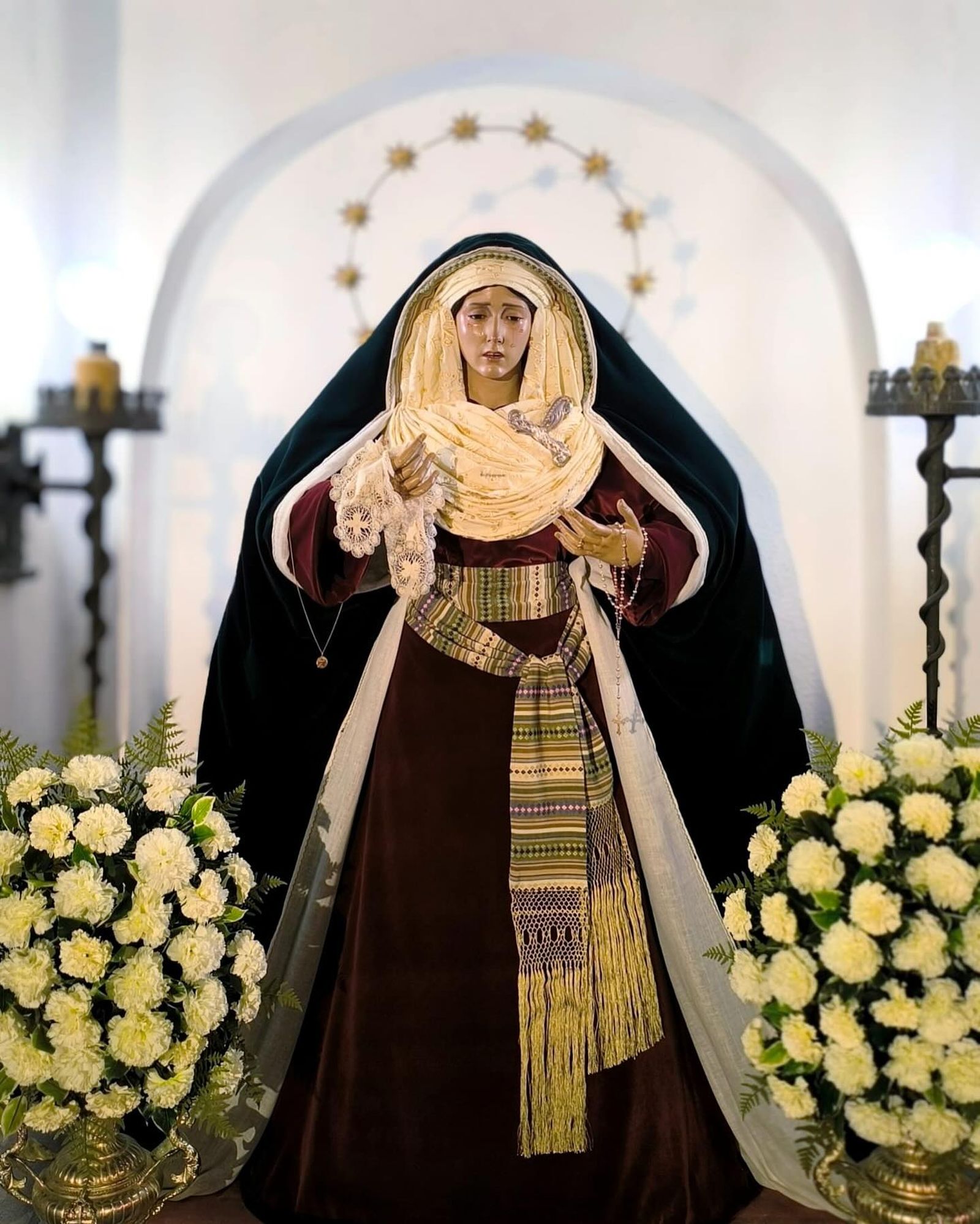 Fotos de las Vírgenes de Algeciras vestidas de hebrea