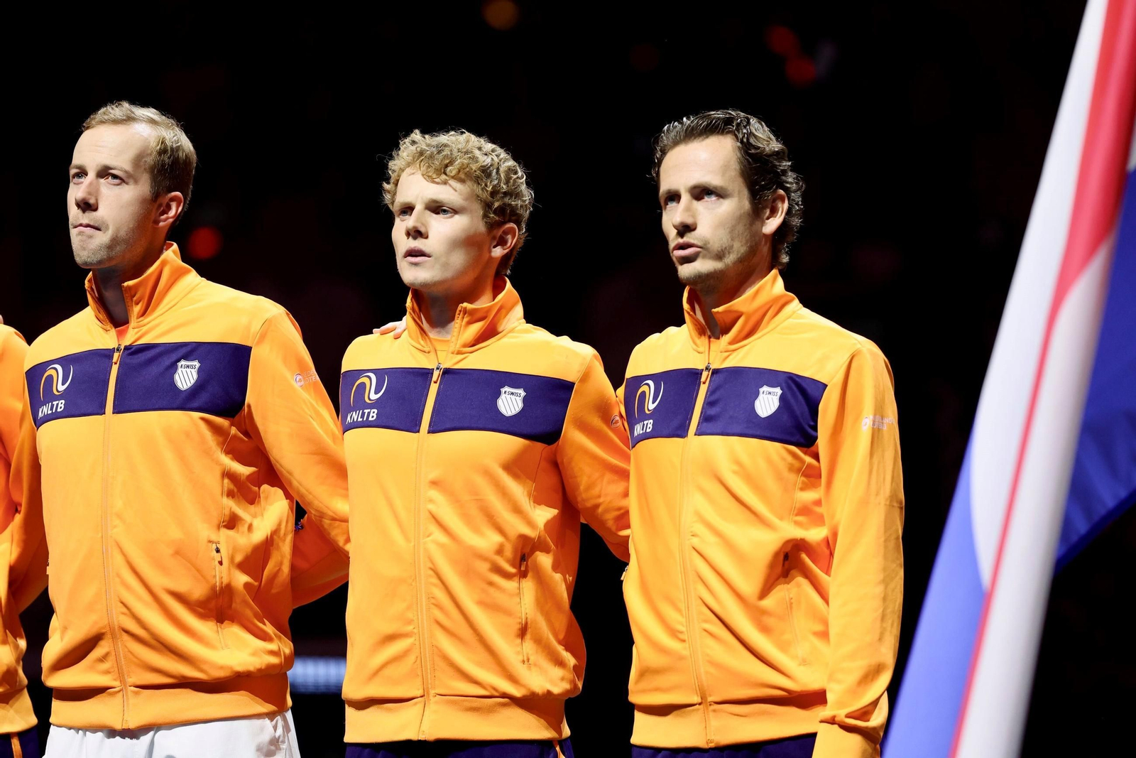 La celebración de Italia de la Copa Davis en Málaga, en fotos