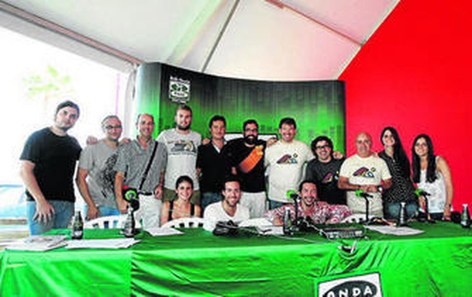 El equipo de Onda Cero Almería.