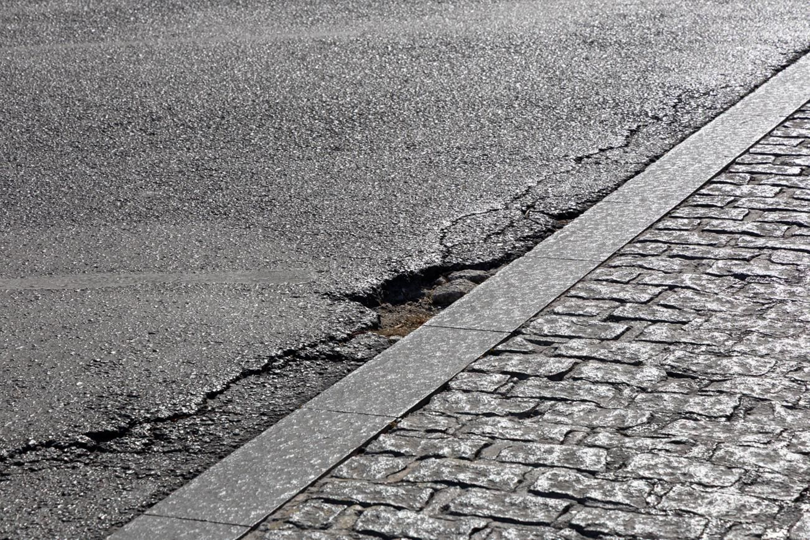 Así se encuentra el trazado del tranvía de Jaén