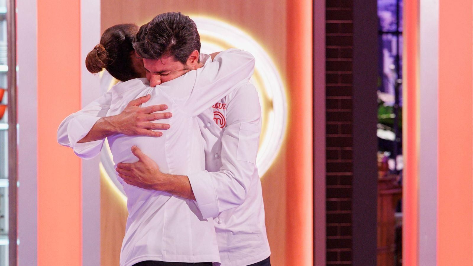 Miguel Torres y Mariló Montero durante la gran final de 'MasterChef Celebrity 10'.