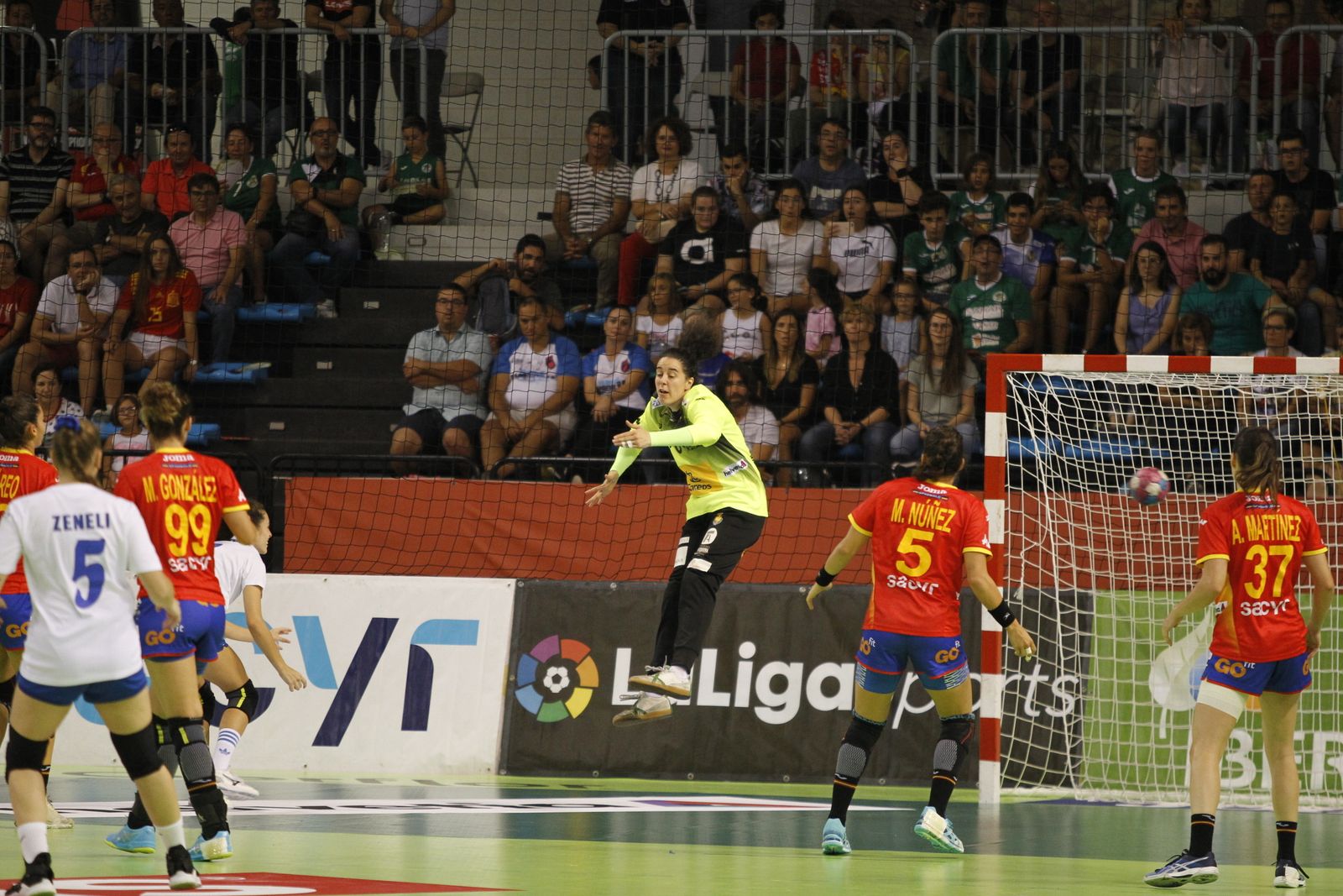 Fotogalería España-Grecia. Balonmano Femenino, fase clasificación Euro 2020