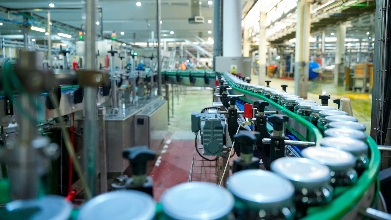 Imagen de una industria agroalimentaria andaluza.