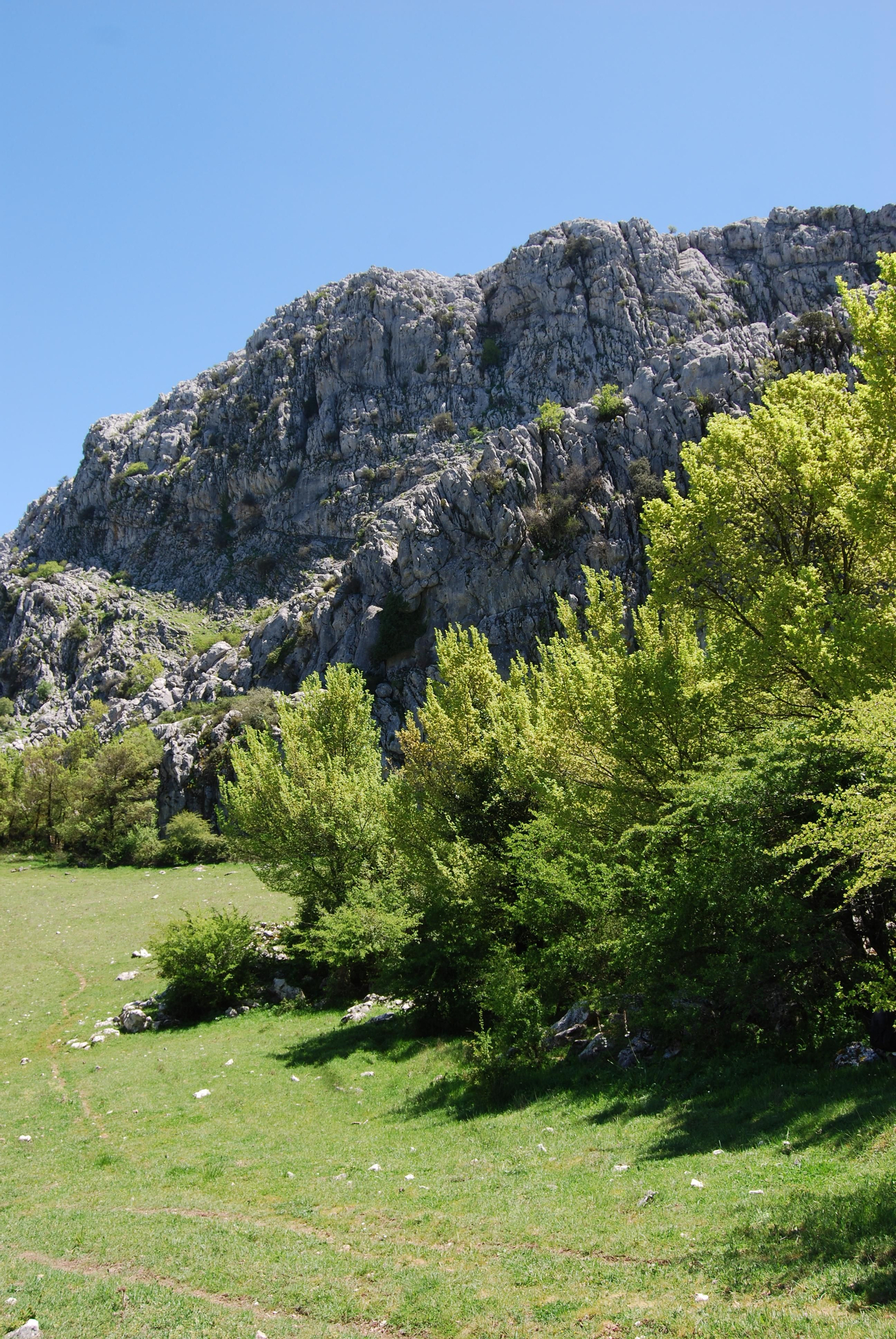 El Tajo del Saltillo del Conejo nos hace pensar en un titánico conejo saltarín.