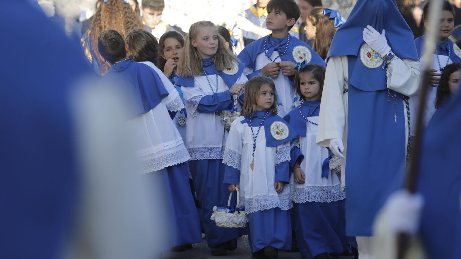 Fotos del Domingo de Ramos  en La Línea: Sagrada Flagelación y María Santísima de la Estrella