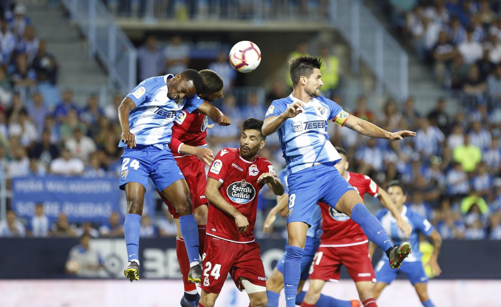 Todas las fotos del Málaga CF - Deportivo