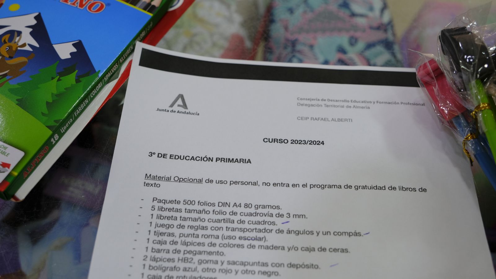 Vuelta al cole con el cheque libro en la Papelería Jobe