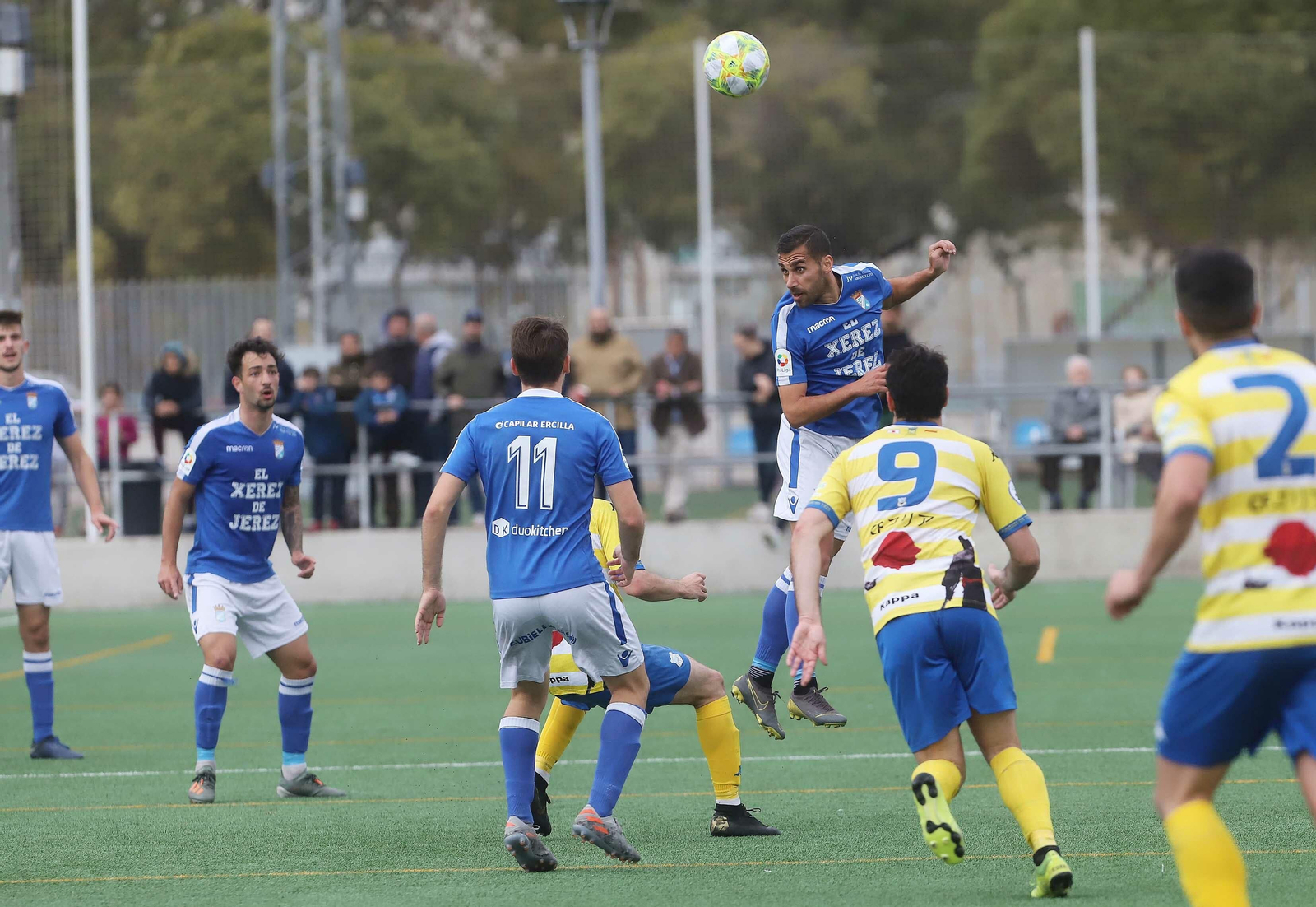 Imágenes del partido Xerez CD-Coria