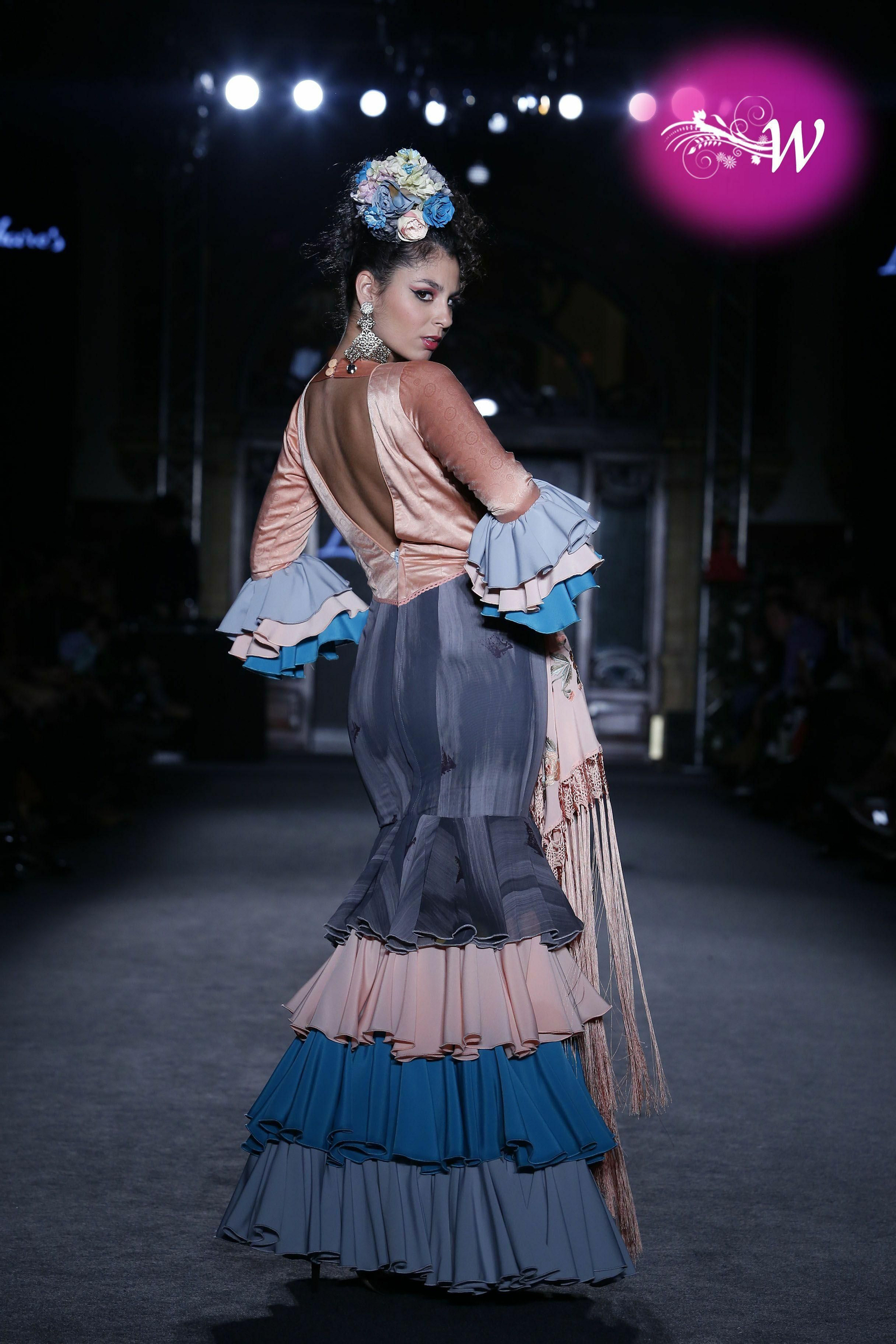 Lola Azahares en We Love Flamenco 2020, todas las fotos del desfile