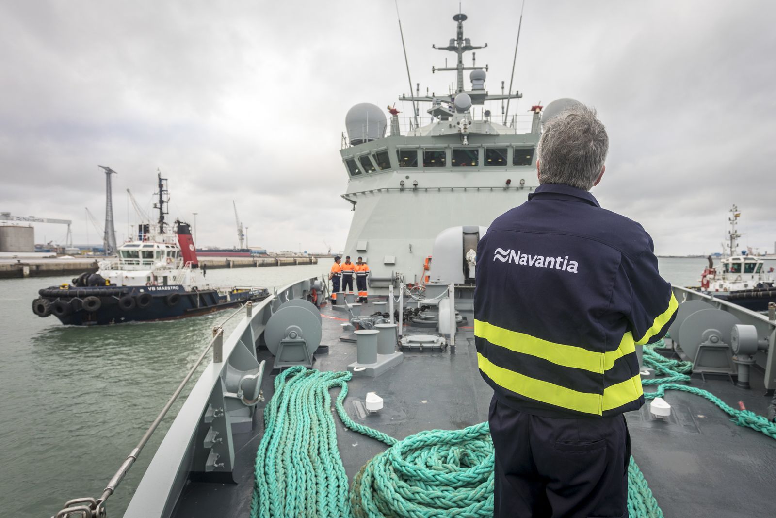 Imágenes de la prueba de mar del 'Audaz'