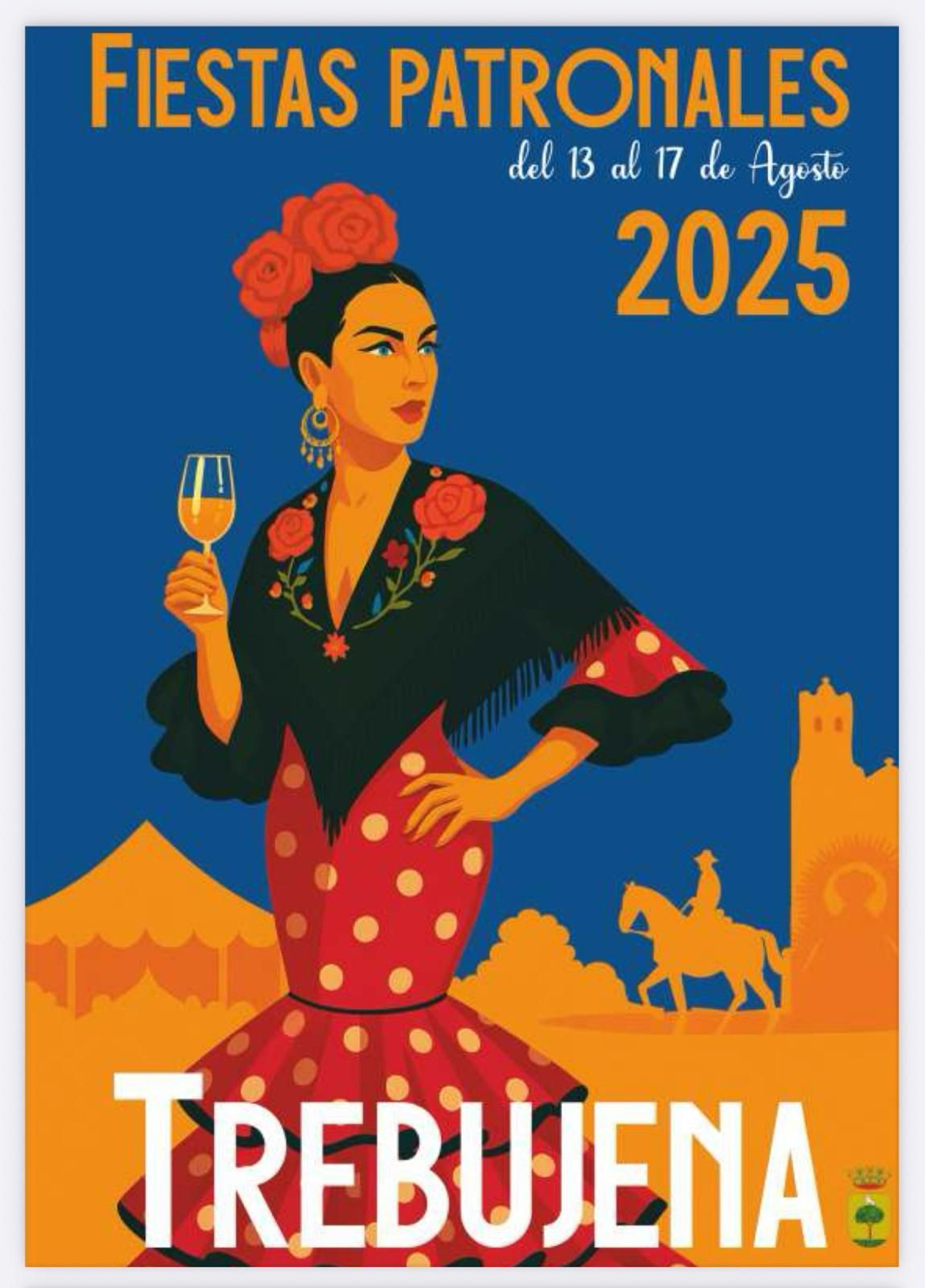Cartel Feria de Trebujena 2025.