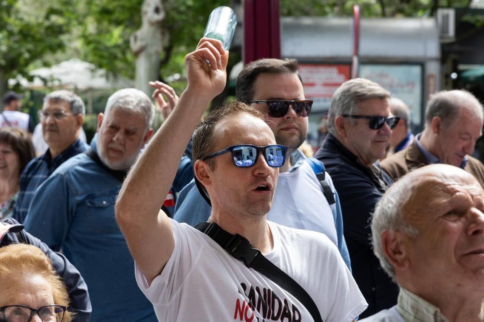 Concentración en contra del Cierre del Centro de Salud de Cazorla y por la apertura del Hospital de Alta Resolución de Cazorla al 100%