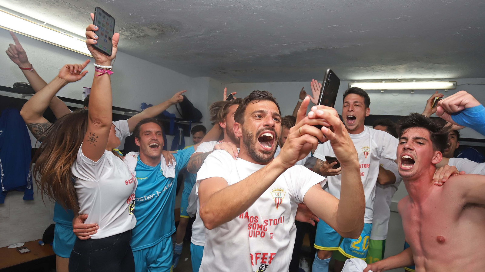 Fotos de la celebración del Algeciras CF