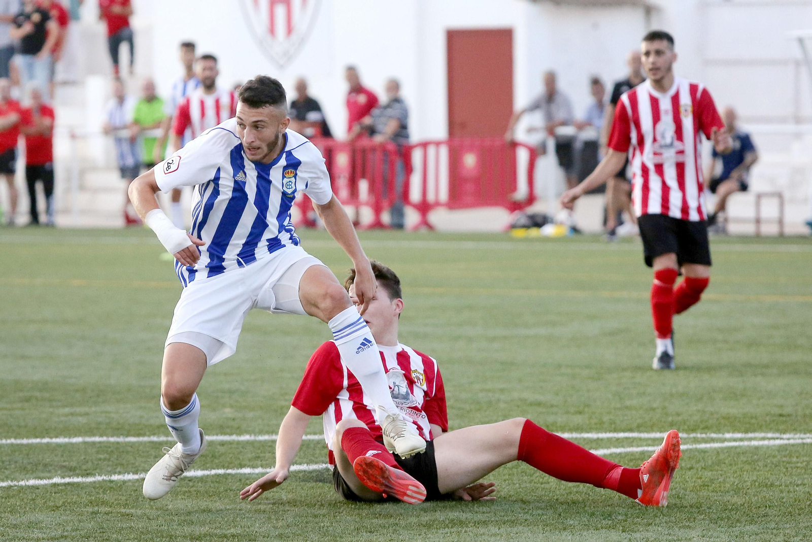 Imágenes del partido Riotinto-Recreativo de pretemporada 2019