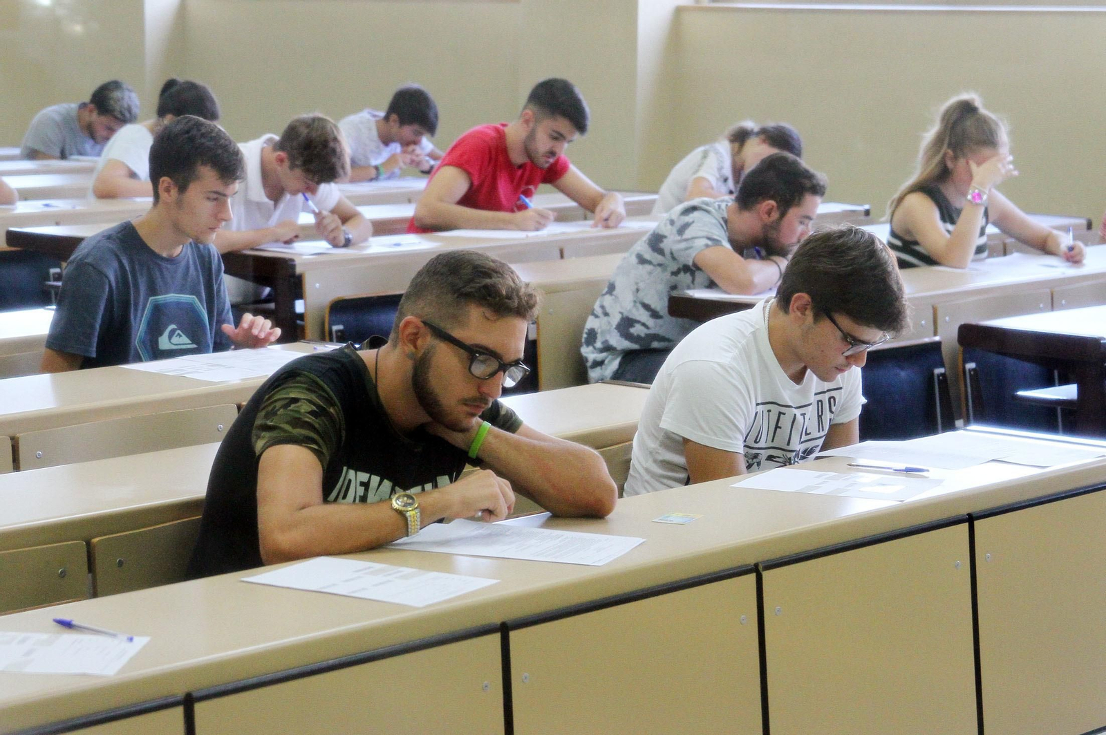 Pruebas de selectividad en la UHU