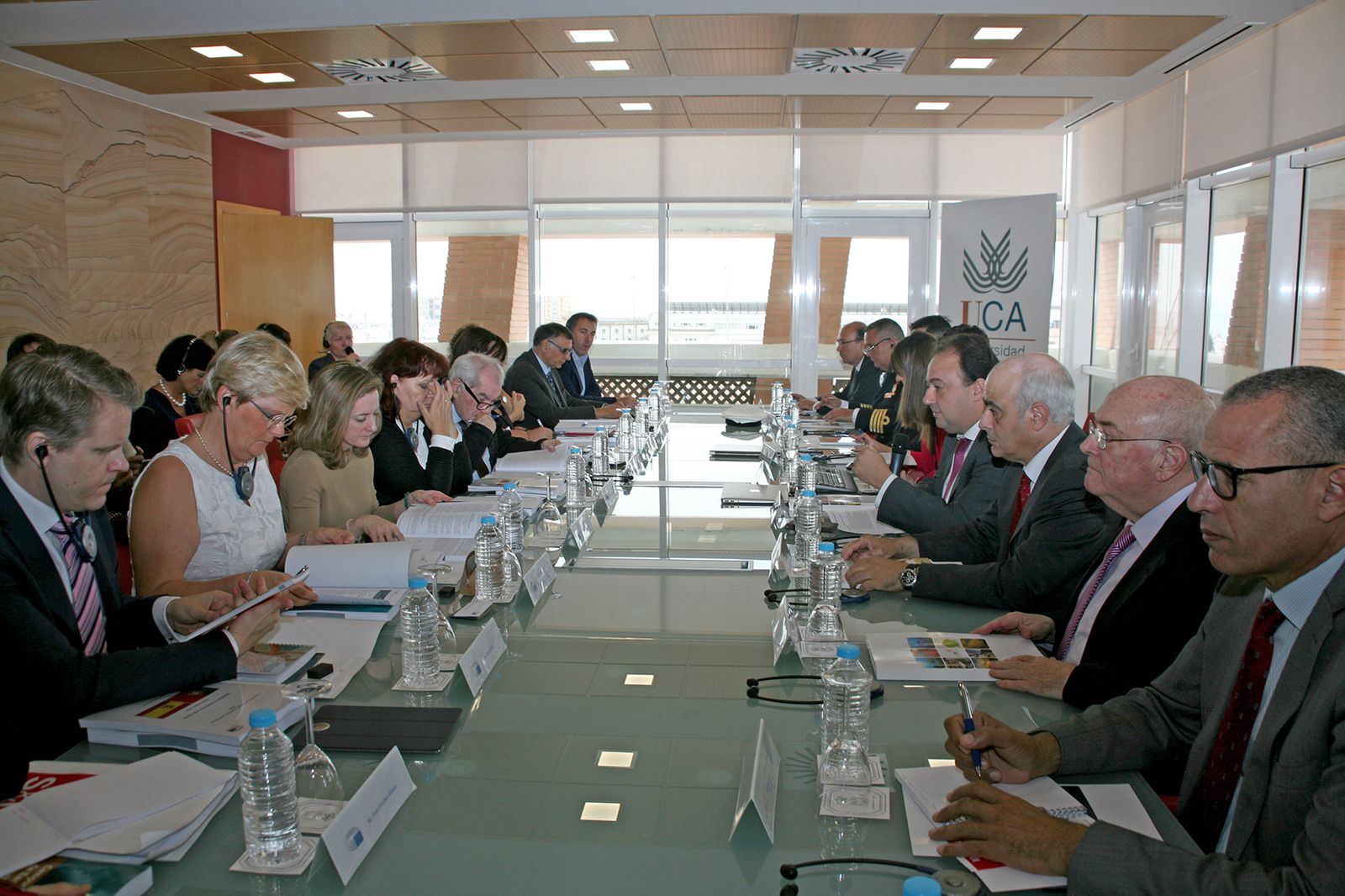 Una imagen de la reunión.