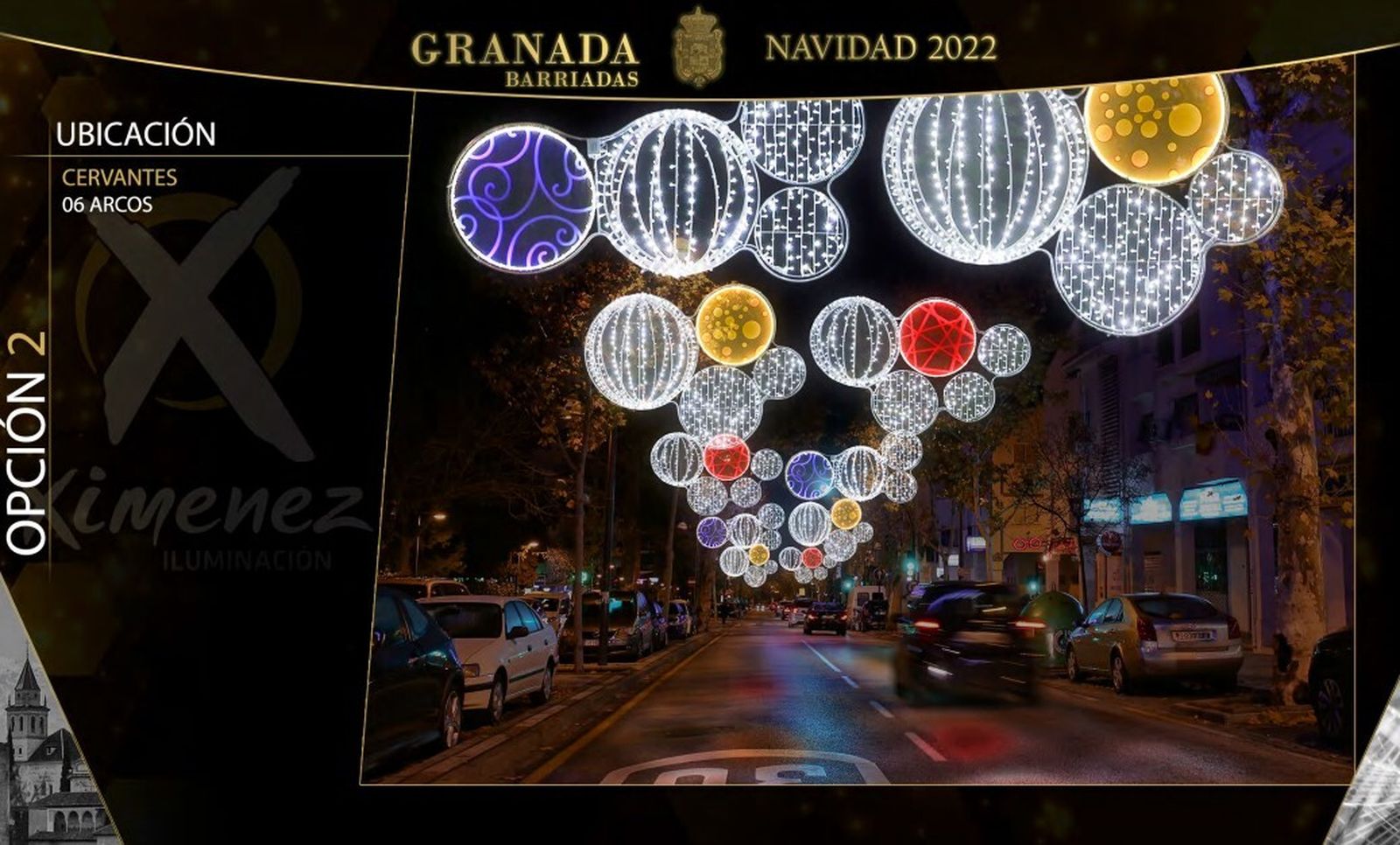 Estas son las luces de Navidad de los barrios de Granada, calle por calle