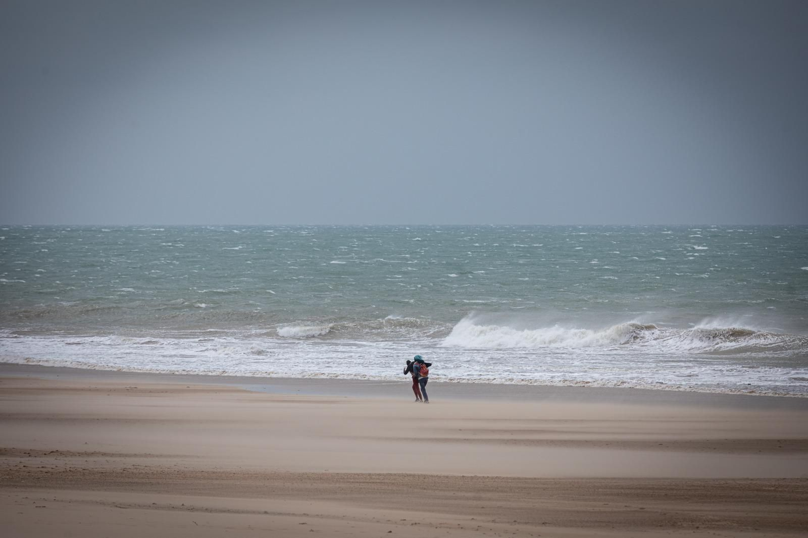 Alerta naranja por Levante en Cádiz