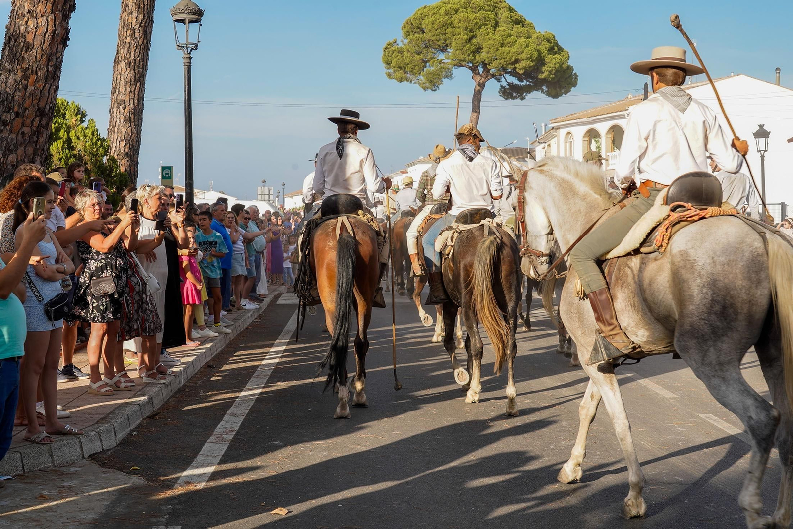 Las imágenes más destacas de la recogida de las yeguas en Hinojos