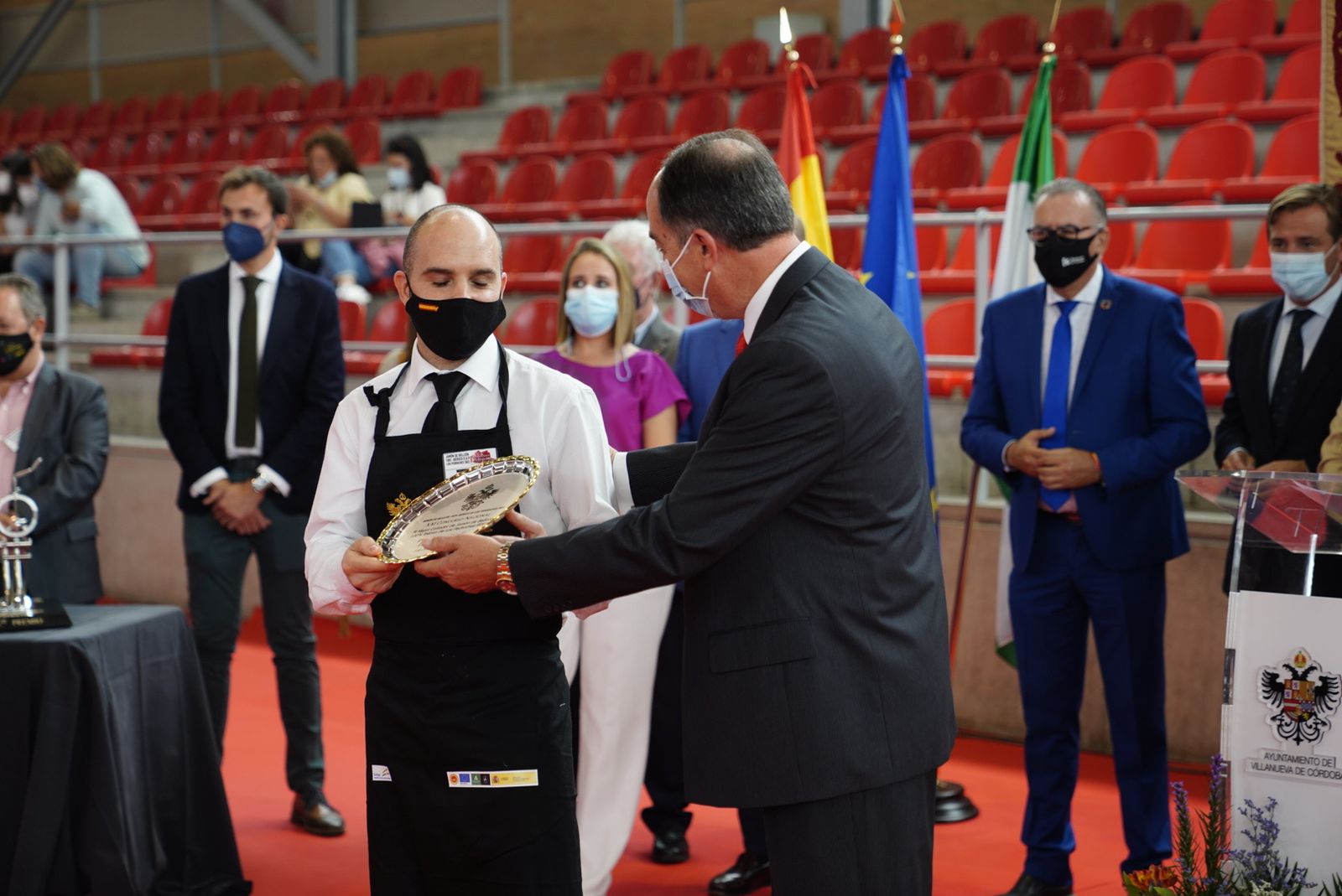 La última jornada de la Feria del Jamón de Villanueva de Córdoba, en fotografías