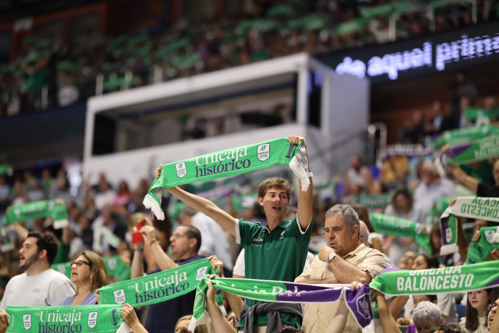 Las fotos del Unicaja-Barcelona