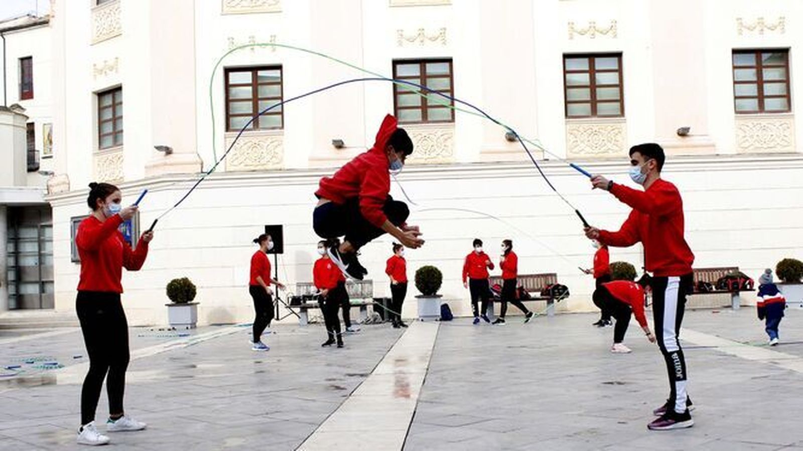 Celebración del Día del Vecino en 2020.
