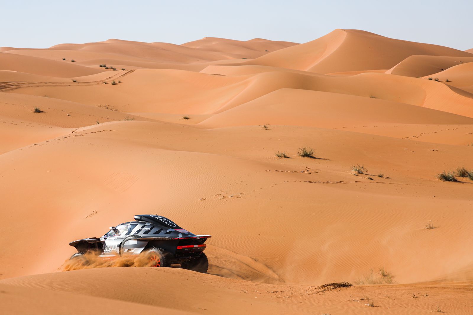 Las mejores fotos del Dakar por las dunas