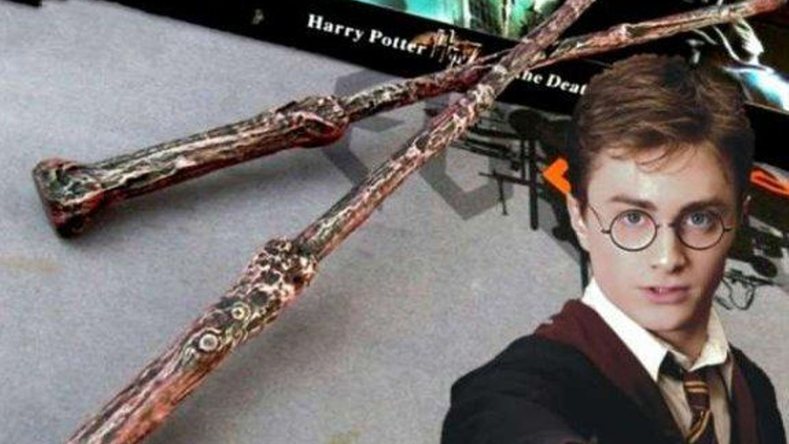 Varita de Harry Potter.